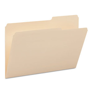 SMEAD MANUFACTURING COMPANY 15385 Guide Height File Folders, 2/5 Cut Right Top Tab, Legal, Manila, 100/Box by SMEAD MANUFACTURING CO.