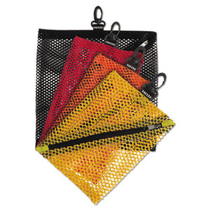 IdeaStream Consumer Products, LLC VZ01211 Vaultz Mesh Storage Bags, Black; Orange; Red; Yellow by IDEASTREAM CONSUMER PRODUCTS