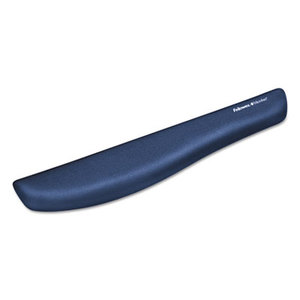 Fellowes, Inc FEL9287401 PlushTouch Keyboard Wrist Rest, Foam, Blue, 18 1/8 x 3-3/16 by FELLOWES MFG. CO.